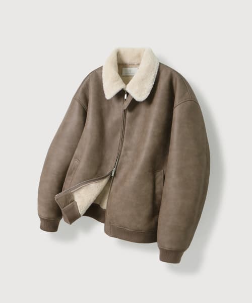 Hazel Mustang Blouson_Mocha