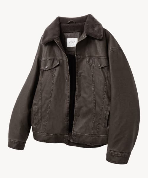 8294 Vintage Coated Mustang (BROWN)