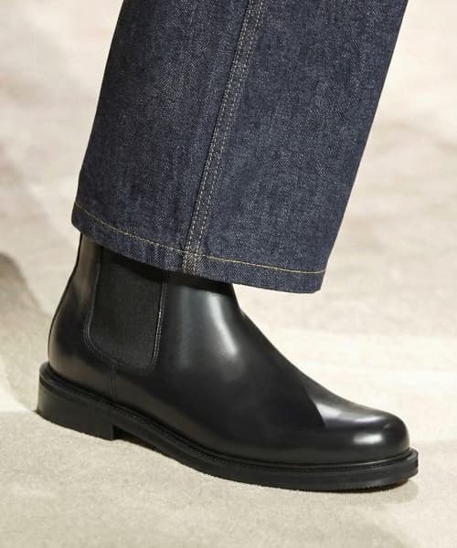[SECOND.A] Standard Round Toe Chelsea Boots 2NDF2300GB [BLACK]