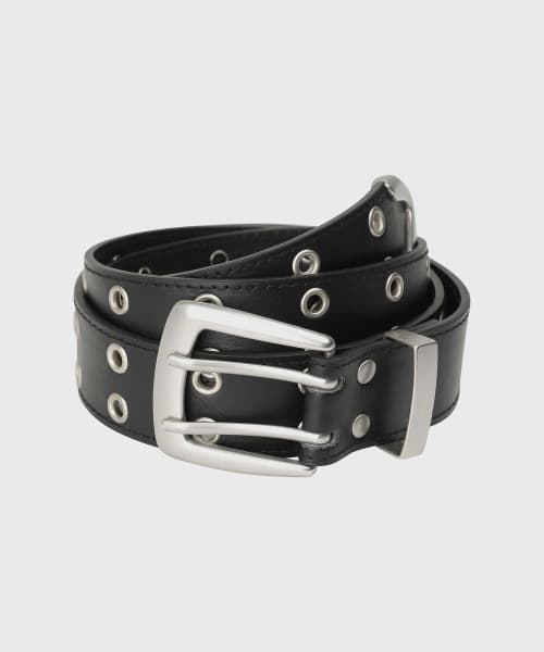 Double Eyelet Western Belt_Black