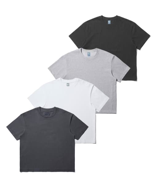 [2-Pack/Crop Fit] Blank T Shirt