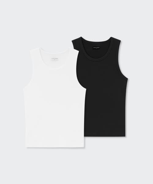 [Cooltandard] Essential Tank Top 2-Pack