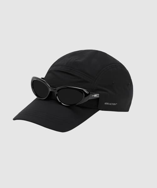 AERO Action Sunglasses Holder Cap [Black]