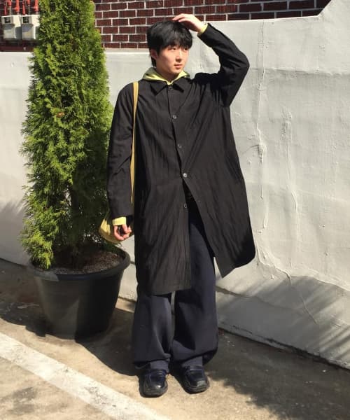Facade Shell Mac Coat_Black
