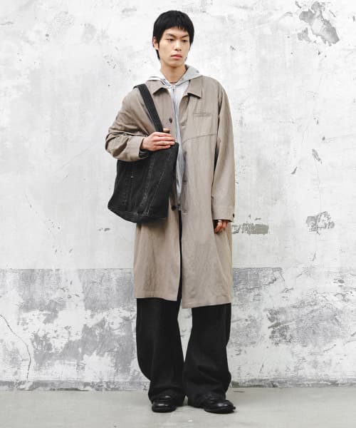 Facade Shell Mac Coat_Beige