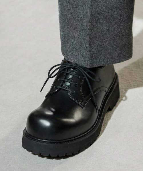 [SECOND.A] New Balloon Derby Shoes 2NDF3200GB [BLACK]