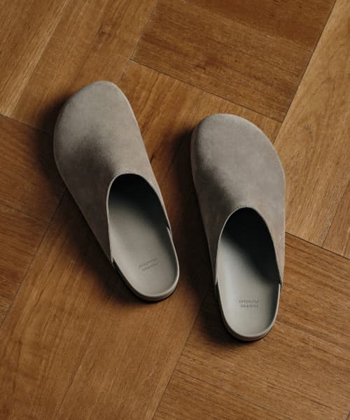 Suede Mule [Taupe]