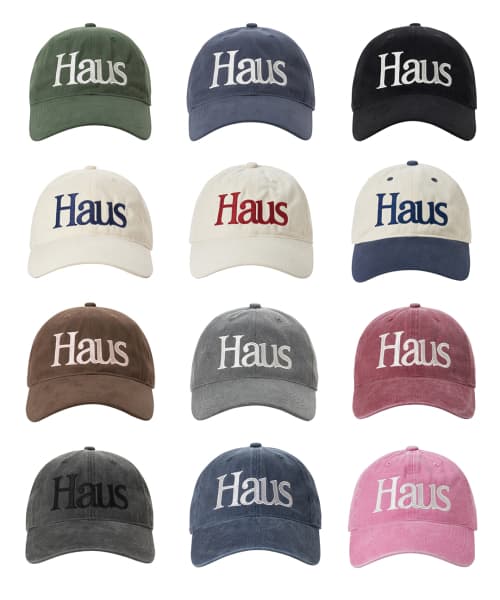 Pet House Logo Cotton Ball Cap (12 Colors)
