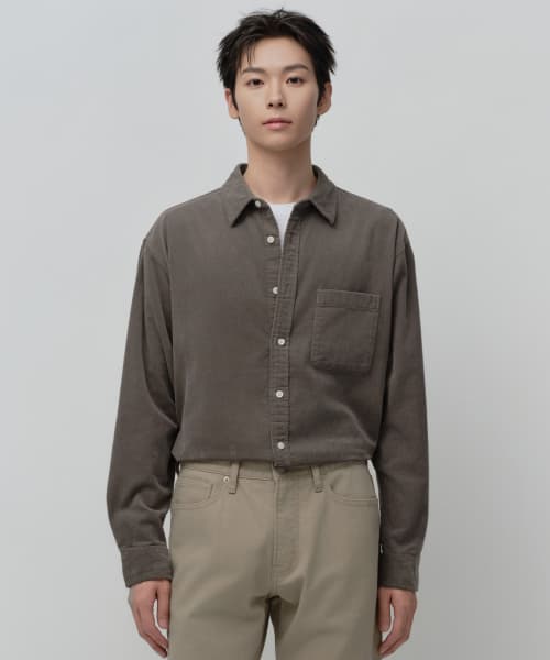 TOFF Relaxed 16W Corduroy Shirts
