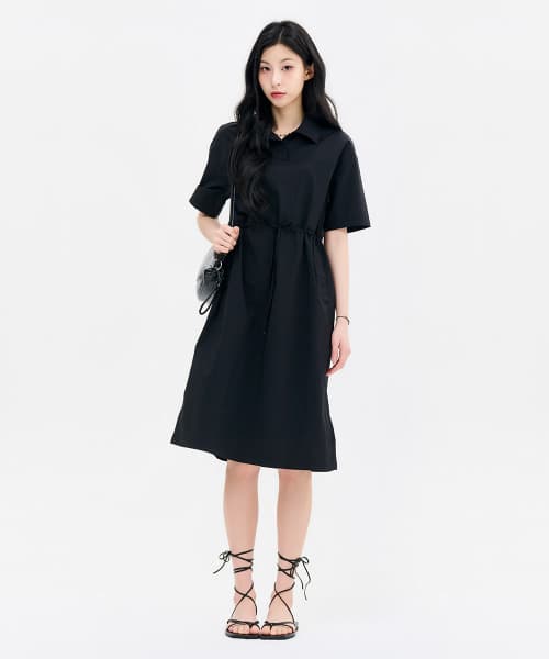 Women's Stretch Collar Dress - FBRG6172C03