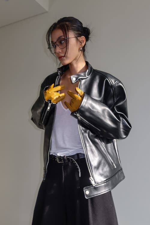 Void Quilting Leather Jacket