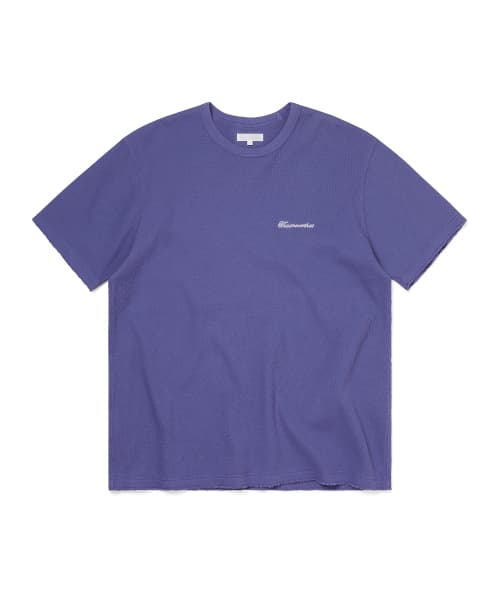 Waffle Tee Purple
