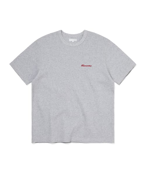 Waffle Tee Heather Grey
