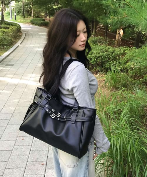 Lizzy Double-Belted Bag (3 Colors)