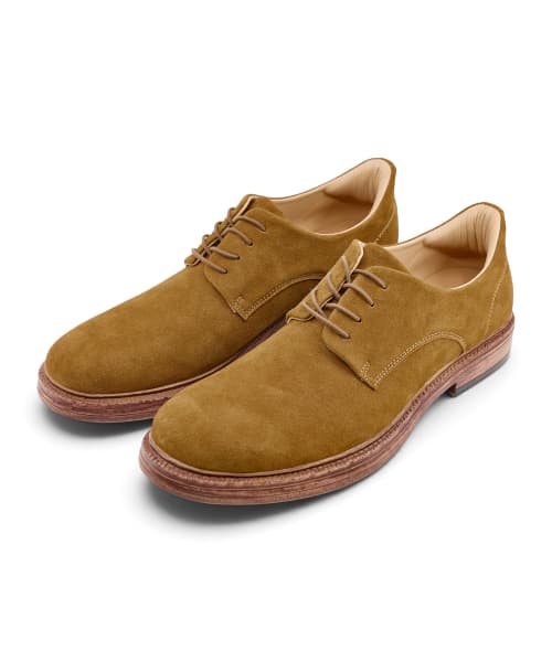 Hands-Free Comfort GRS Leather Derby Beige