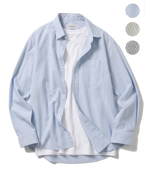 Relaxed Stripe Shirts - 3Color