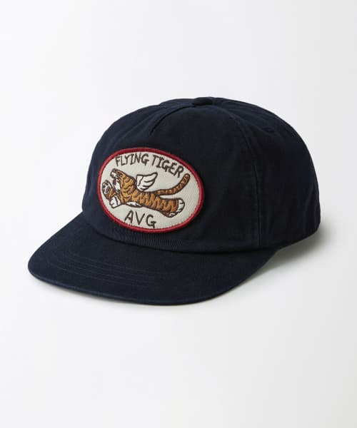 MIL Series Cotton Trucker Cap (Flying Tigers) - Navy