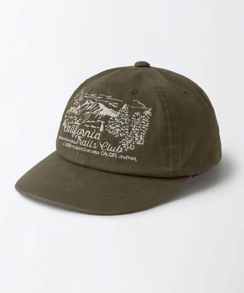 Vintage Cotton Trucker Cap (Trails Club) - Brown