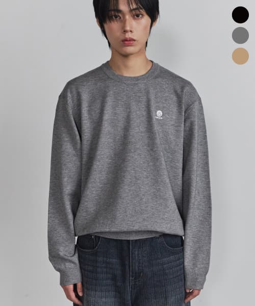 Soufflé Soft Logo Round Knit (3 color)
