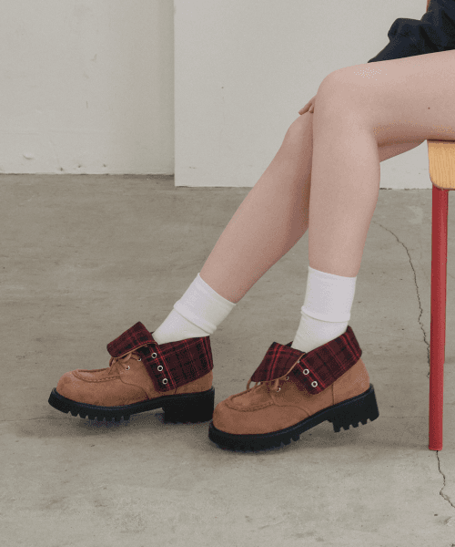 Glen Check Boots 412646005 (4.5cm)
