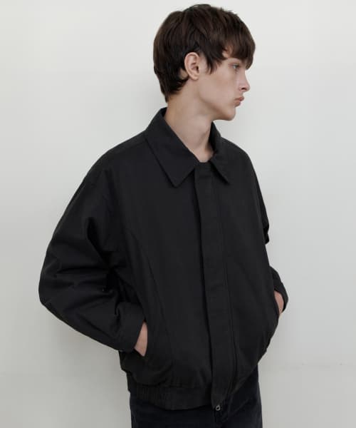 Panel Twill Pocket Jumper - Charcoal (WCB6OT05)
