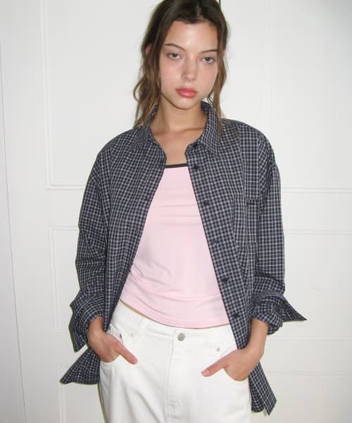 Classic Boyfriend Shirts Navy