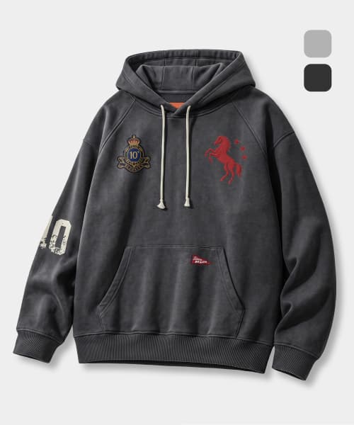 VLAD PIGMENT Mustang Hood T Shirt_2 COLOR