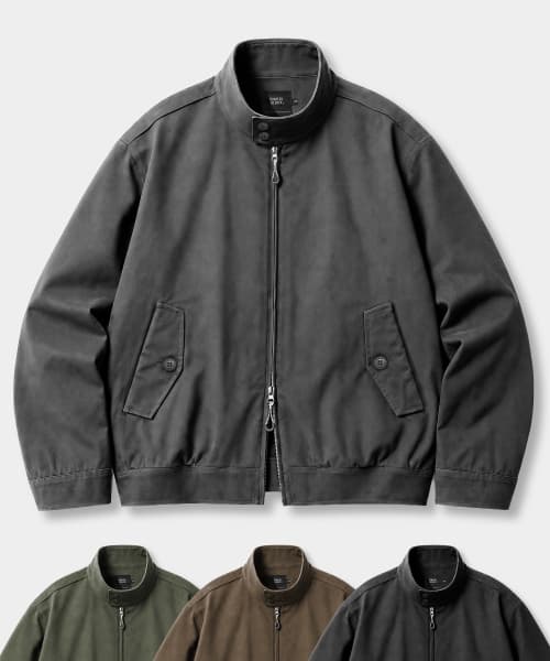 2WAY ESSENTIALS Harrington Jacket (C/N Washed) 4 Colors