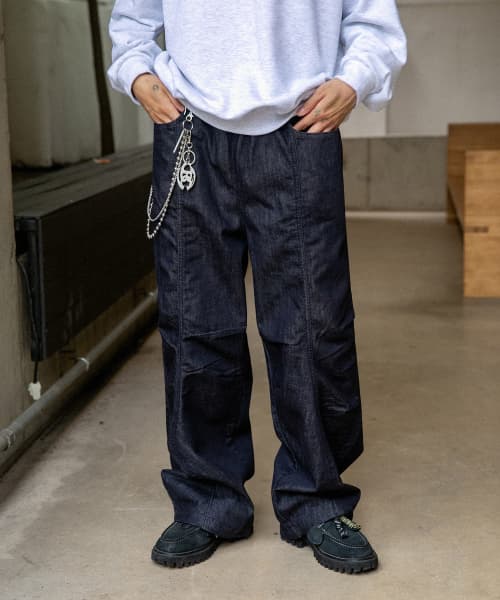 BC Dust Vintage Dart Denim Pants (DEEP INDIGO)