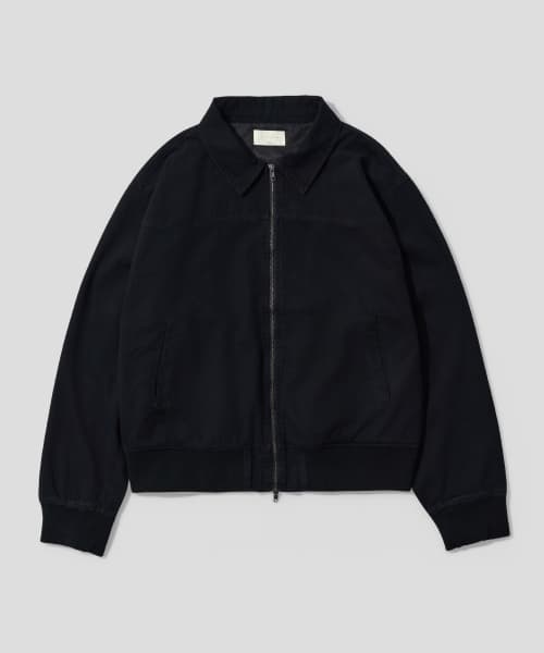 PEID Cotton Two-Way Blouson (Black