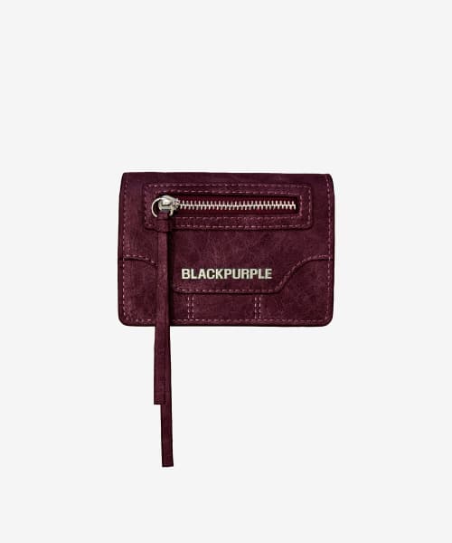 Plate Logo Wallet_Burgundy