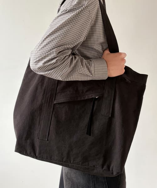 Charlie Canvas Bag (Black)