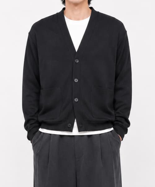 Essential Oversized Cardigans Black