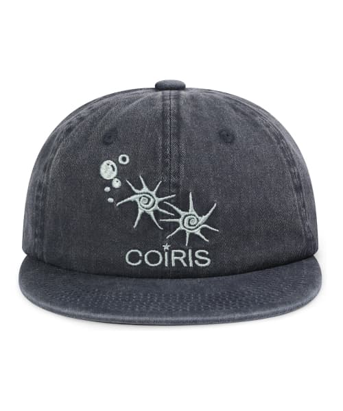 Aqua Washed Flat Ball Cap (Unisex)